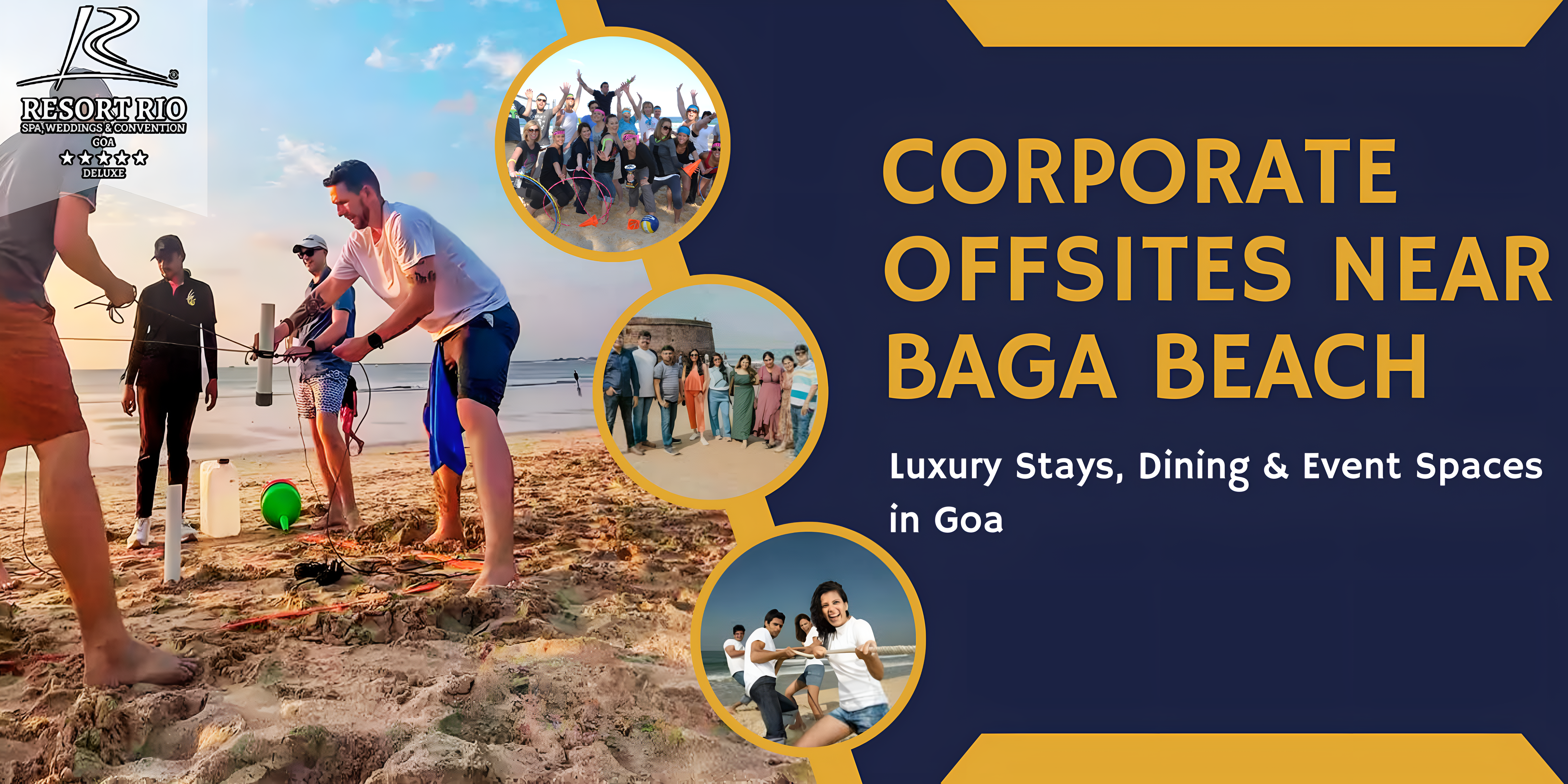 Corporate Off Sites Near Baga Beach
