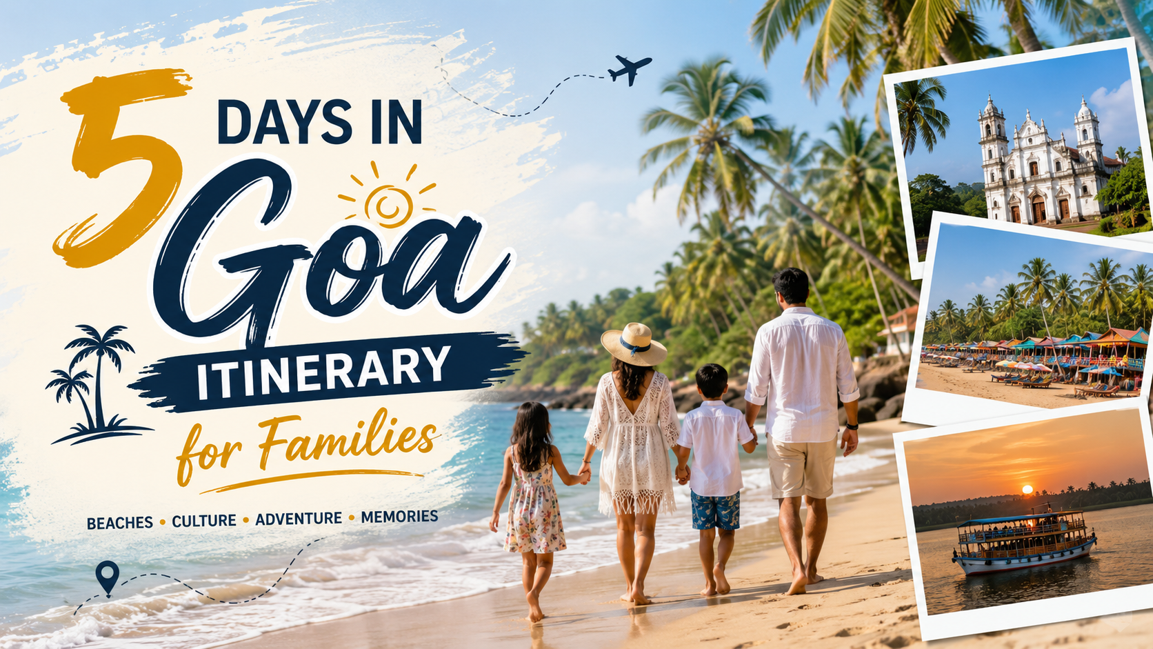 goa itinerary for family