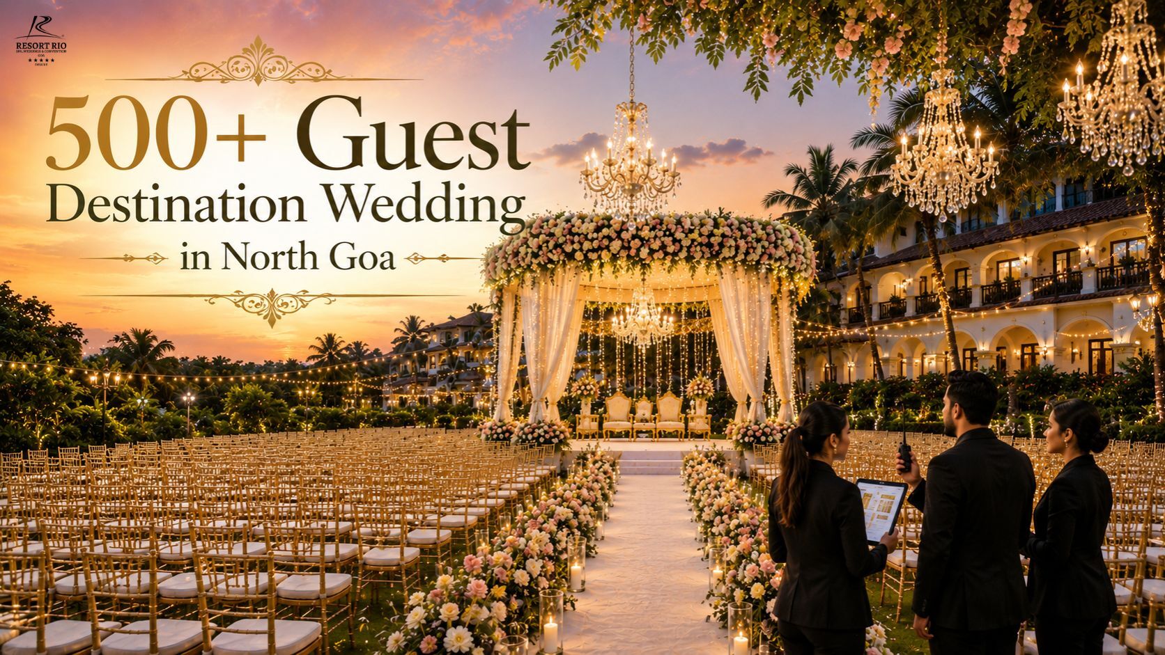 large destination wedding North Goa