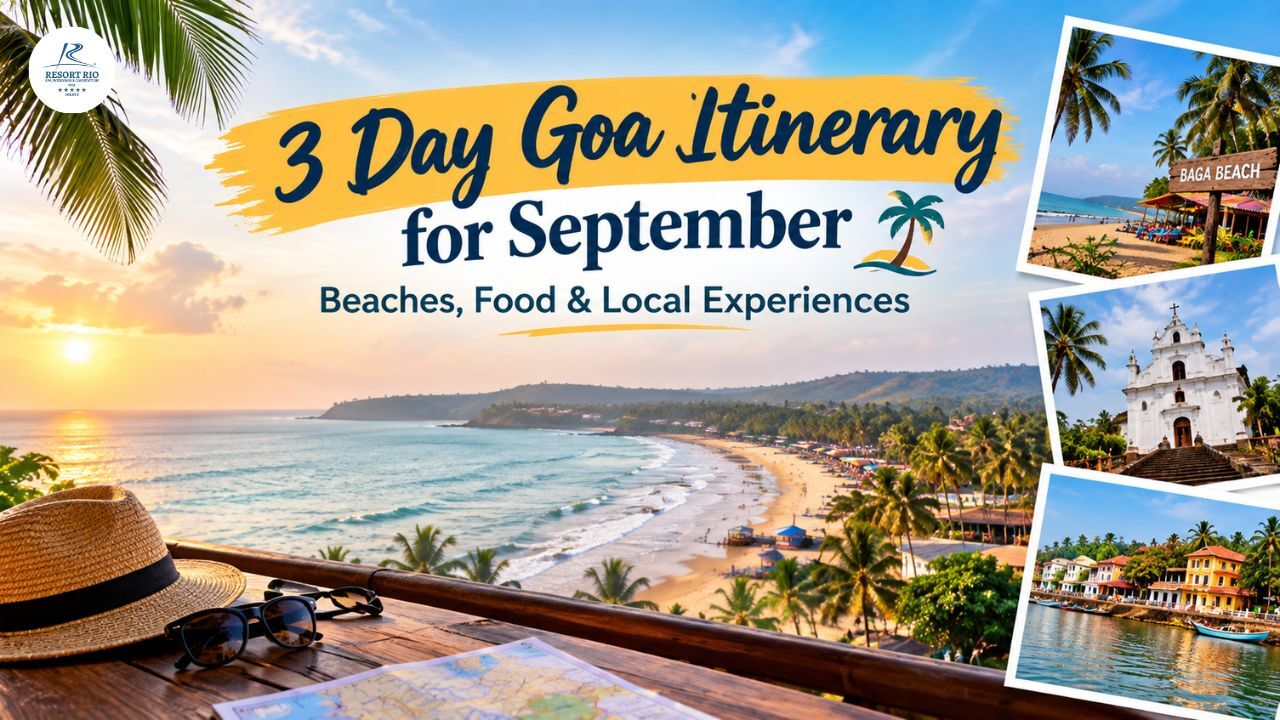 3 days goa itinerary
